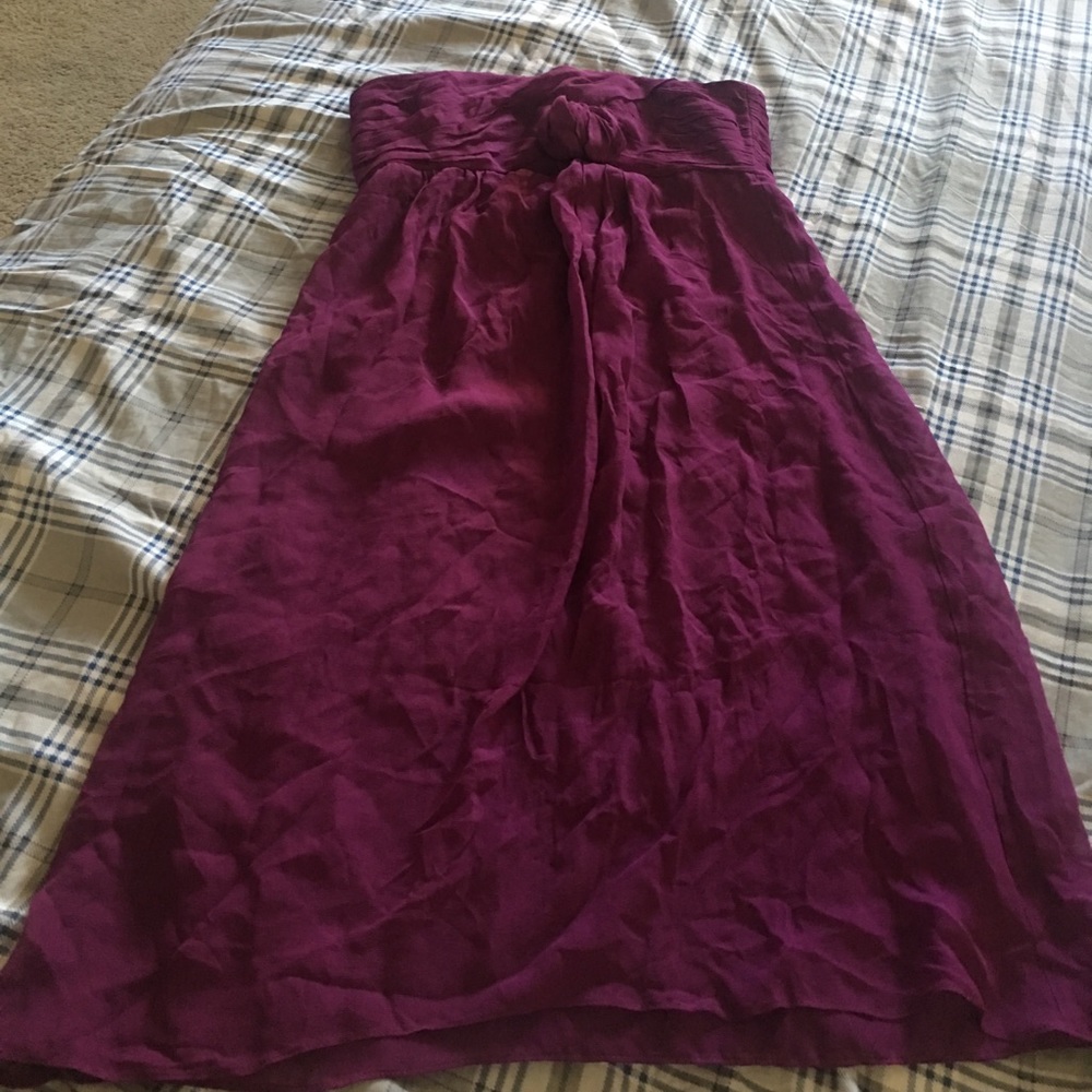 Strapless dress
